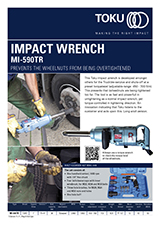 TOKU Impact Wrench MI-590TR_Adjustable Shut-Off_450-700 Nm